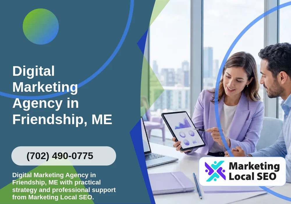 Digital Marketing Agency in Friendship, ME