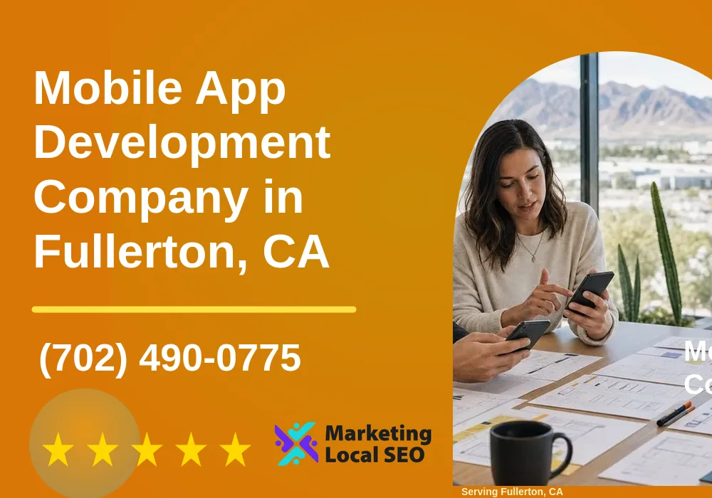 Mobile App Development in Fullerton, CA