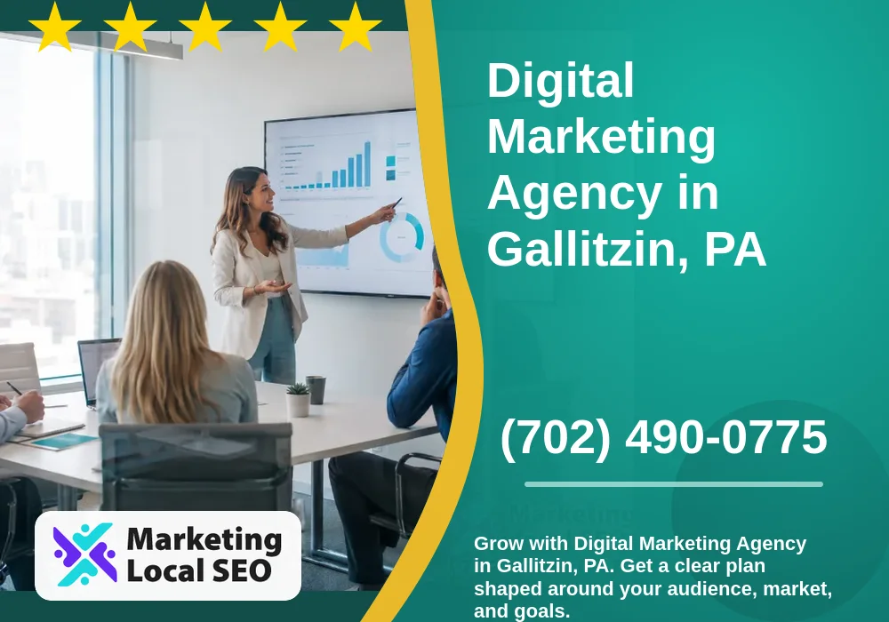 Digital Marketing Agency in Gallitzin, PA
