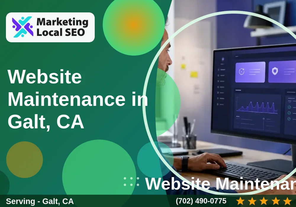 Website Maintenance in Galt, CA