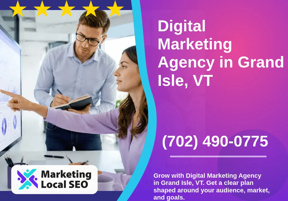Digital Marketing Agency in Grand Isle, VT