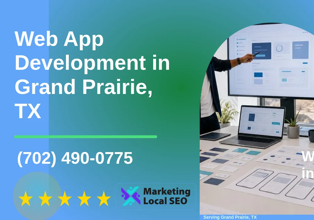 Web App Development in Grand Prairie, TX