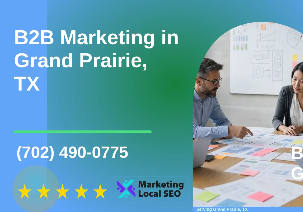 B2B Marketing in Grand Prairie, TX