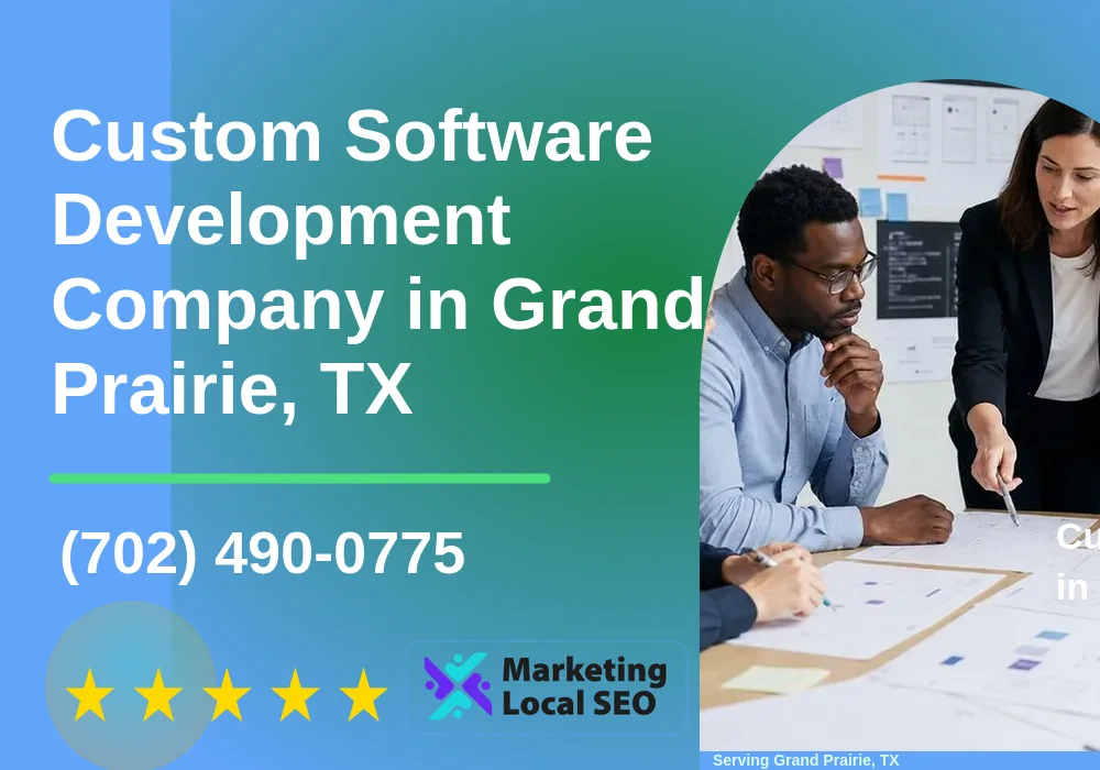 Custom Software Development in Grand Prairie, TX