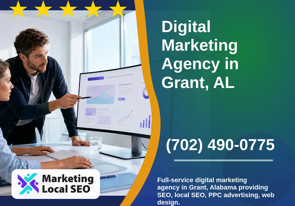 Digital Marketing Agency in Grant, AL