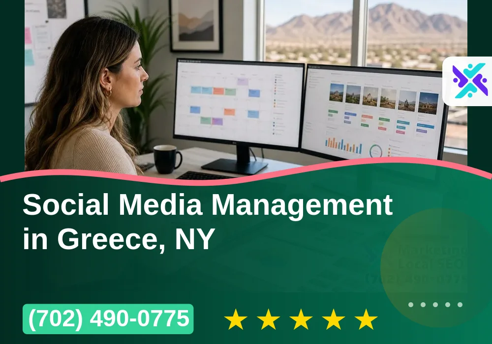 Social Media Management in Greece, NY