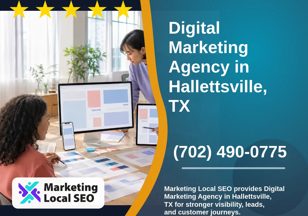 Digital Marketing Agency in Hallettsville, TX