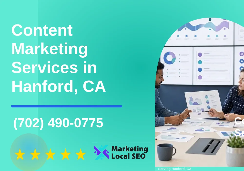 Content Marketing in Hanford, CA
