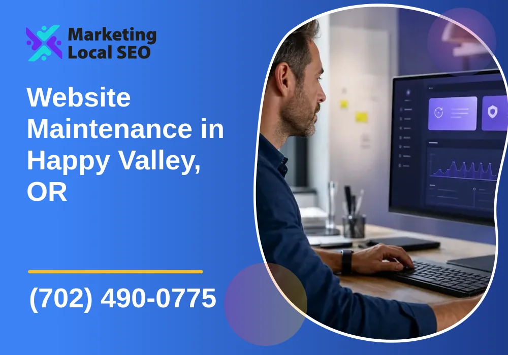 Website Maintenance in Happy Valley, OR