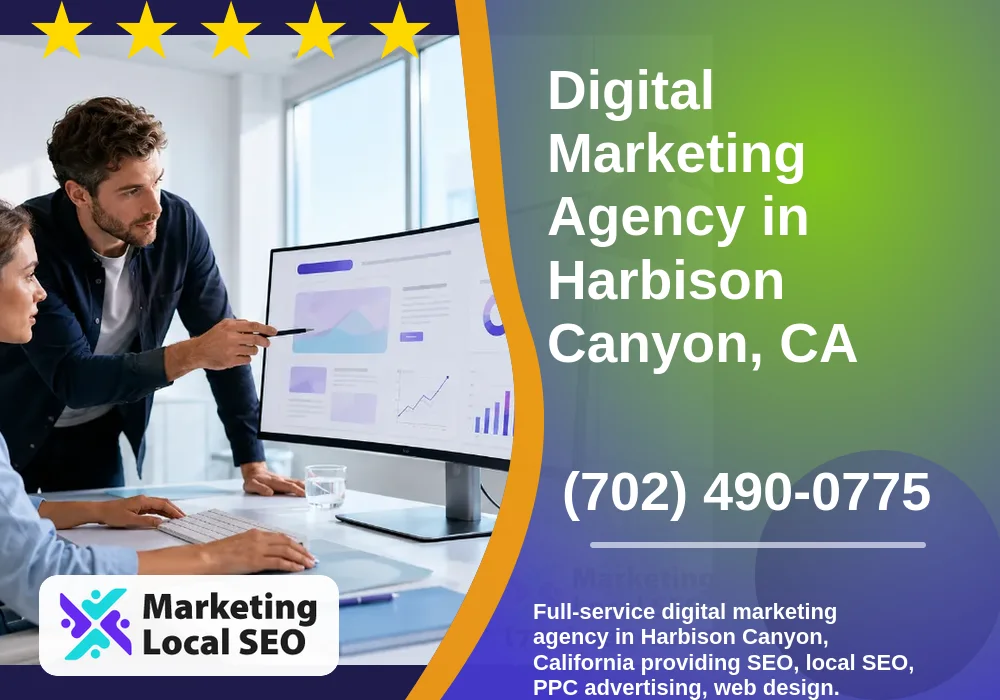 Digital Marketing Agency in Harbison Canyon, CA