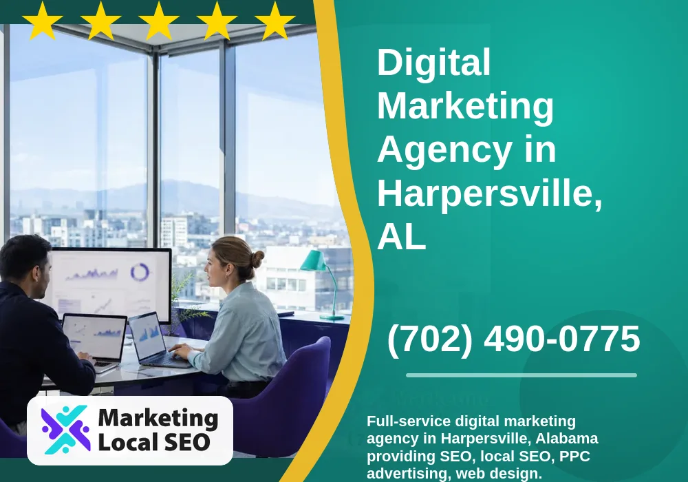 Digital Marketing Agency in Harpersville, AL