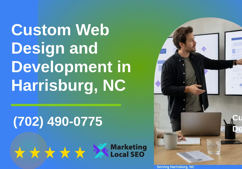 Web Design and Development in Harrisburg, NC
