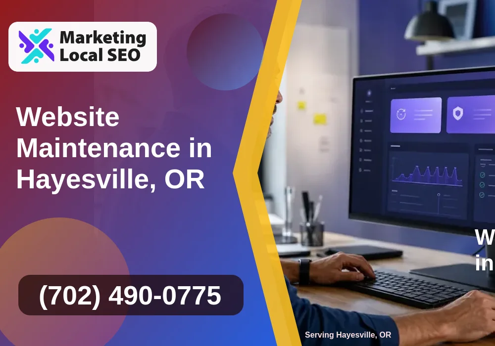 Website Maintenance in Hayesville, OR