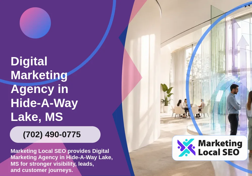 Digital Marketing Agency in Hide-A-Way Lake, MS