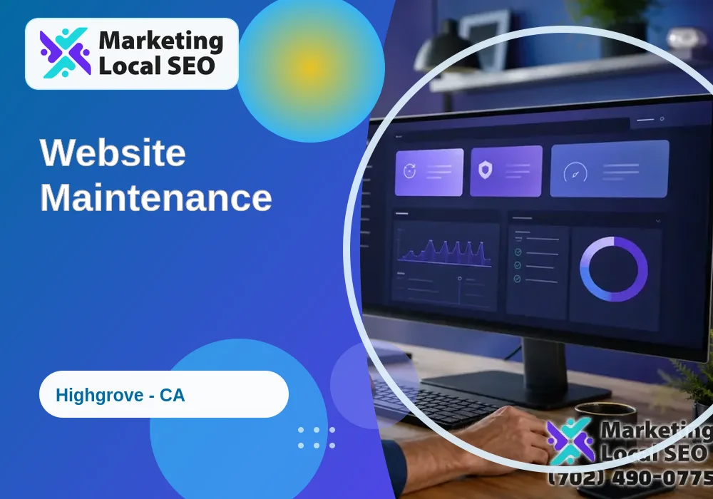 Website Maintenance in Highgrove, CA