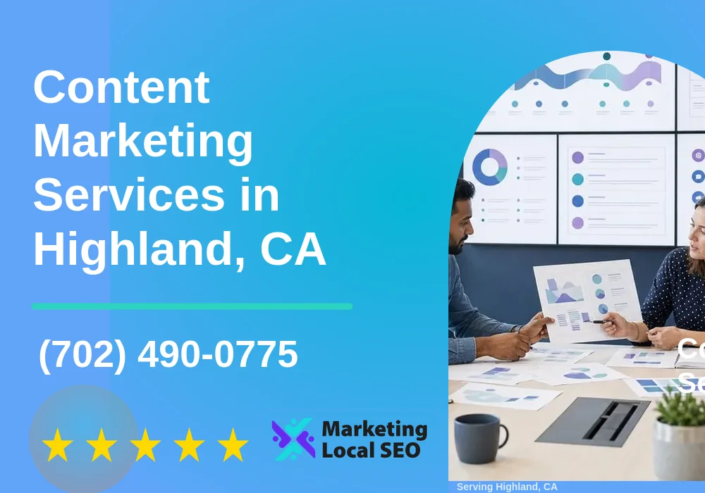 Content Marketing in Highland, CA