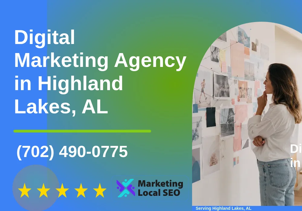 Digital Marketing Agency in Highland Lakes, AL