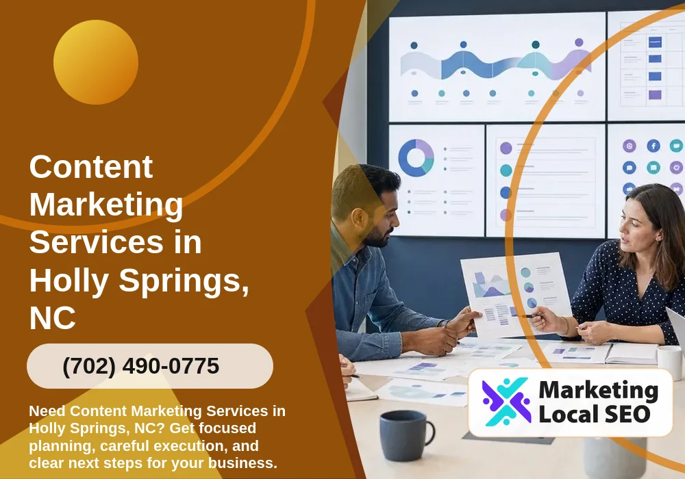 Content Marketing in Holly Springs, NC