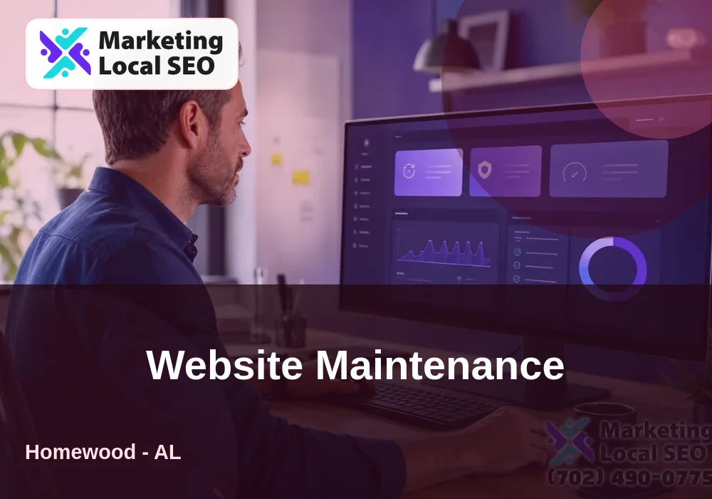Website Maintenance in Homewood, AL