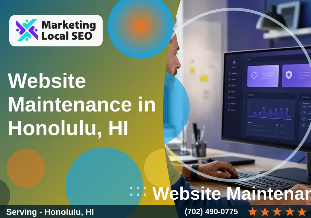 Website Maintenance in Honolulu, HI