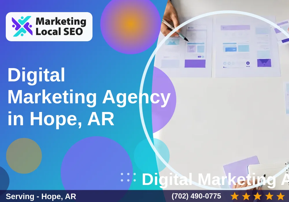 Digital Marketing Agency in Hope, AR