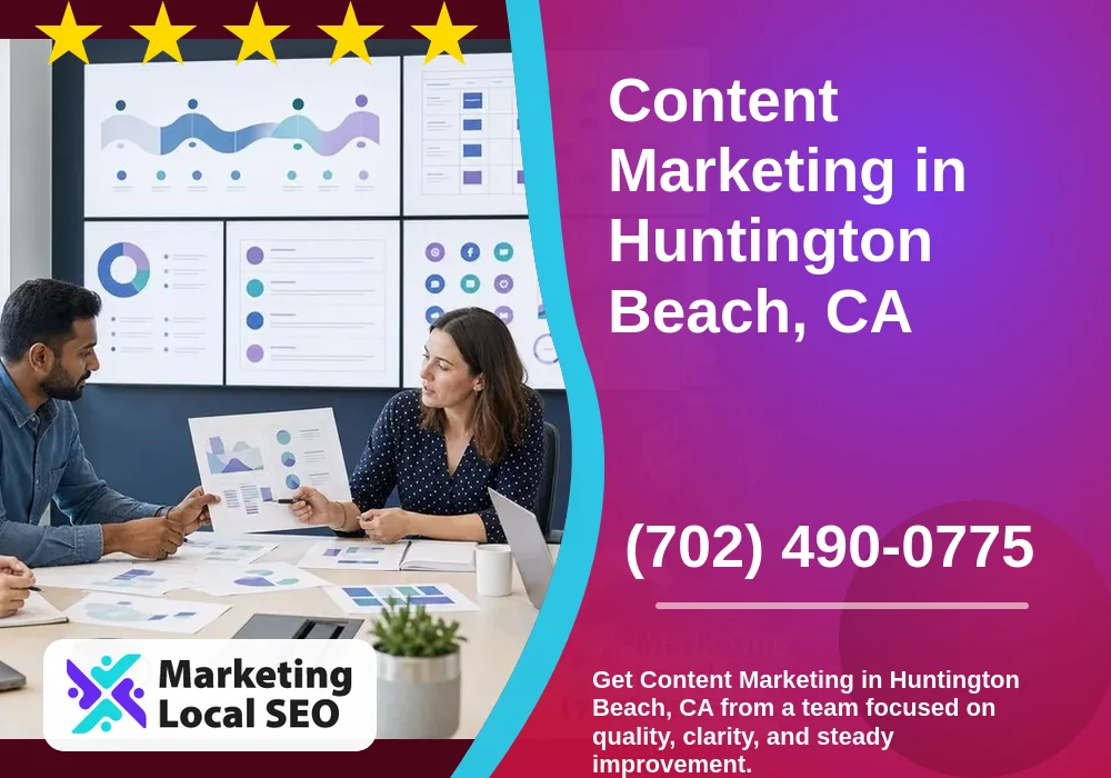 Content Marketing in Huntington Beach, CA