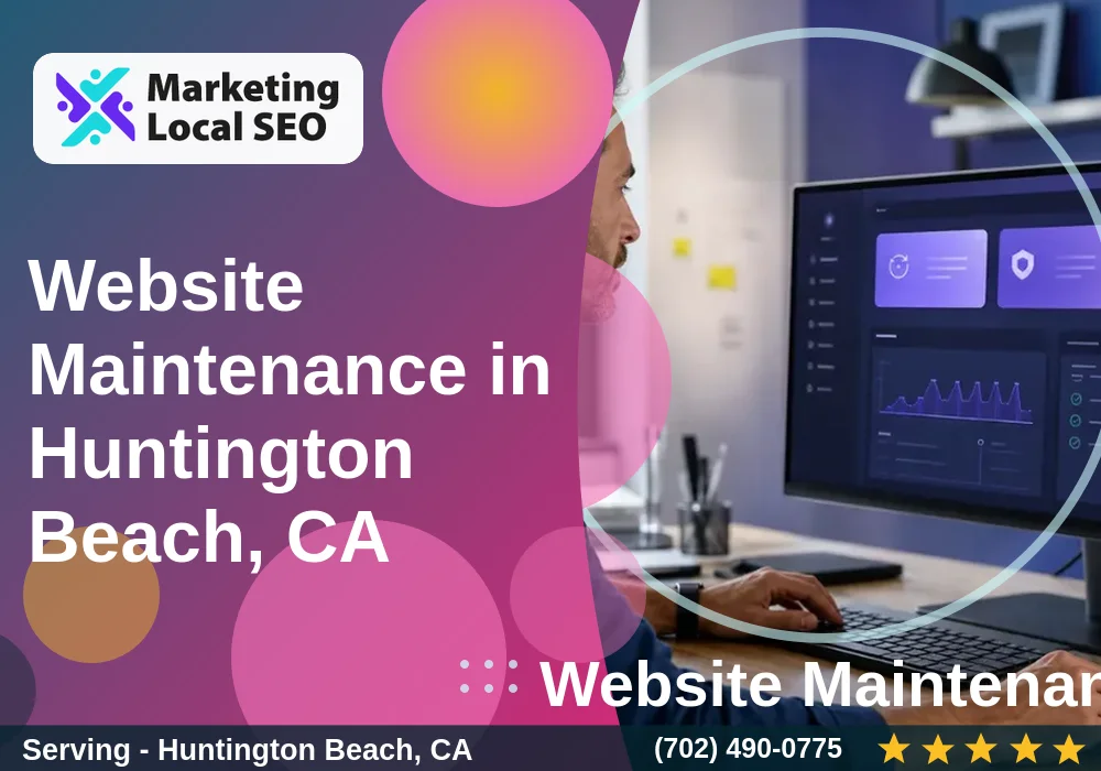 Website Maintenance in Huntington Beach, CA