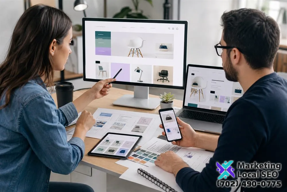 Ecommerce website developers in Colorado Springs building responsive product pages, search, filtering, cart, and checkout experiences