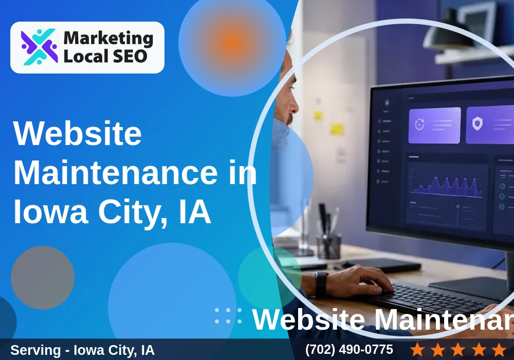 Website Maintenance in Iowa City, IA