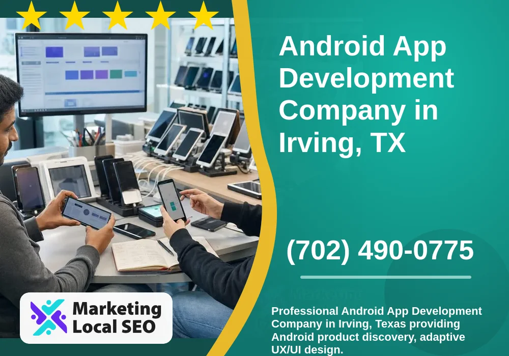 Android App Development in Irving, TX