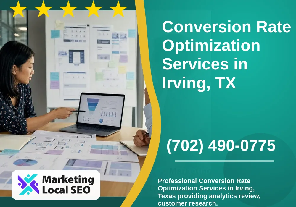 Conversion Rate Optimization in Irving, TX
