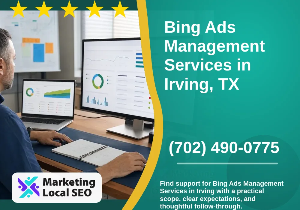 Bing Ads Management Services in Irving, TX