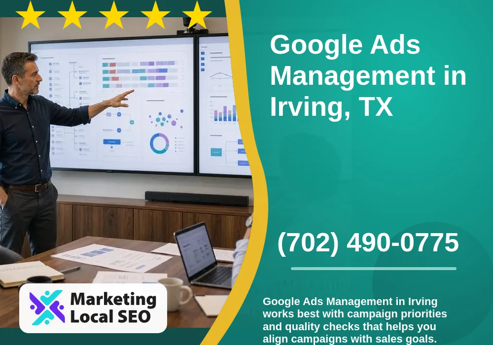 Google Ads Management in Irving, TX