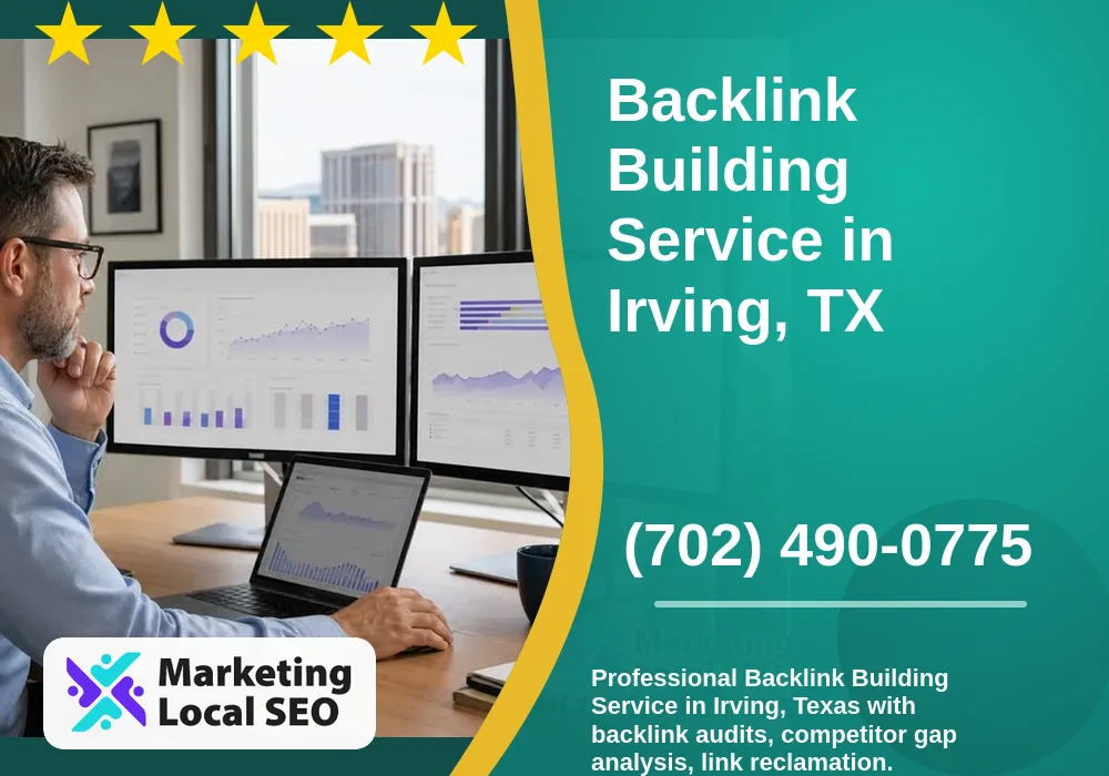 Backlink Building Services in Irving, TX