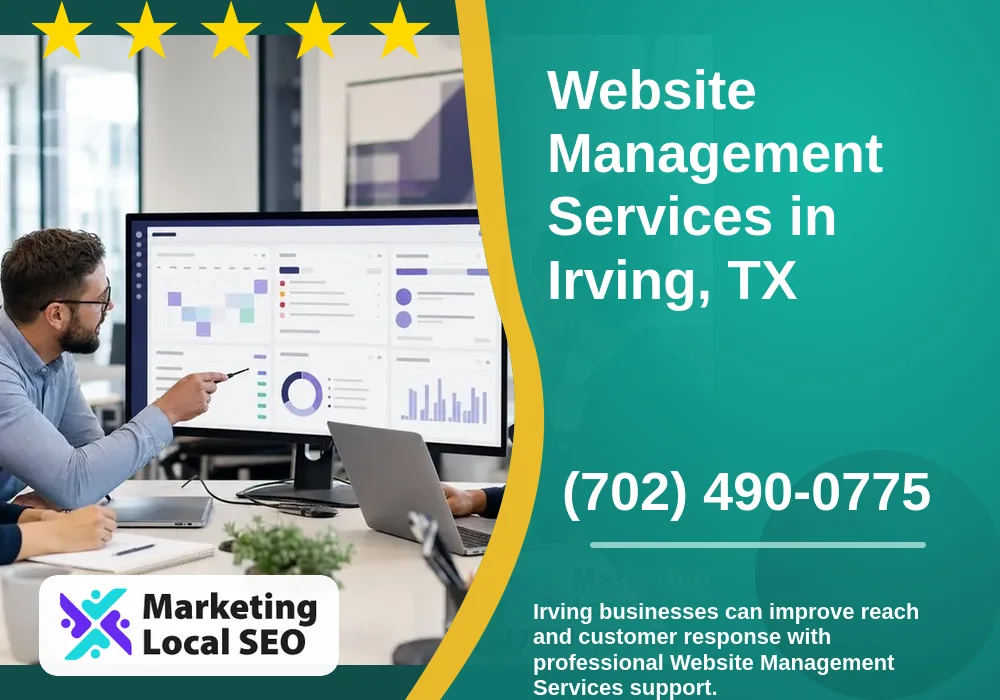 Website Management Services in Irving, TX