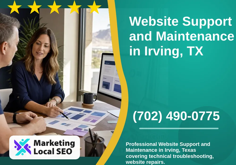 Website Support and Maintenance in Irving, TX