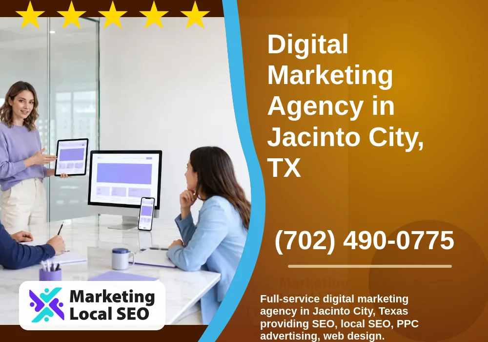 Digital Marketing Agency in Jacinto City, TX