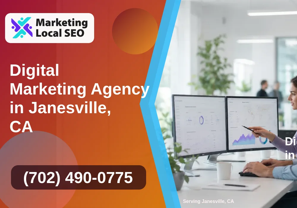 Digital Marketing Agency in Janesville, CA
