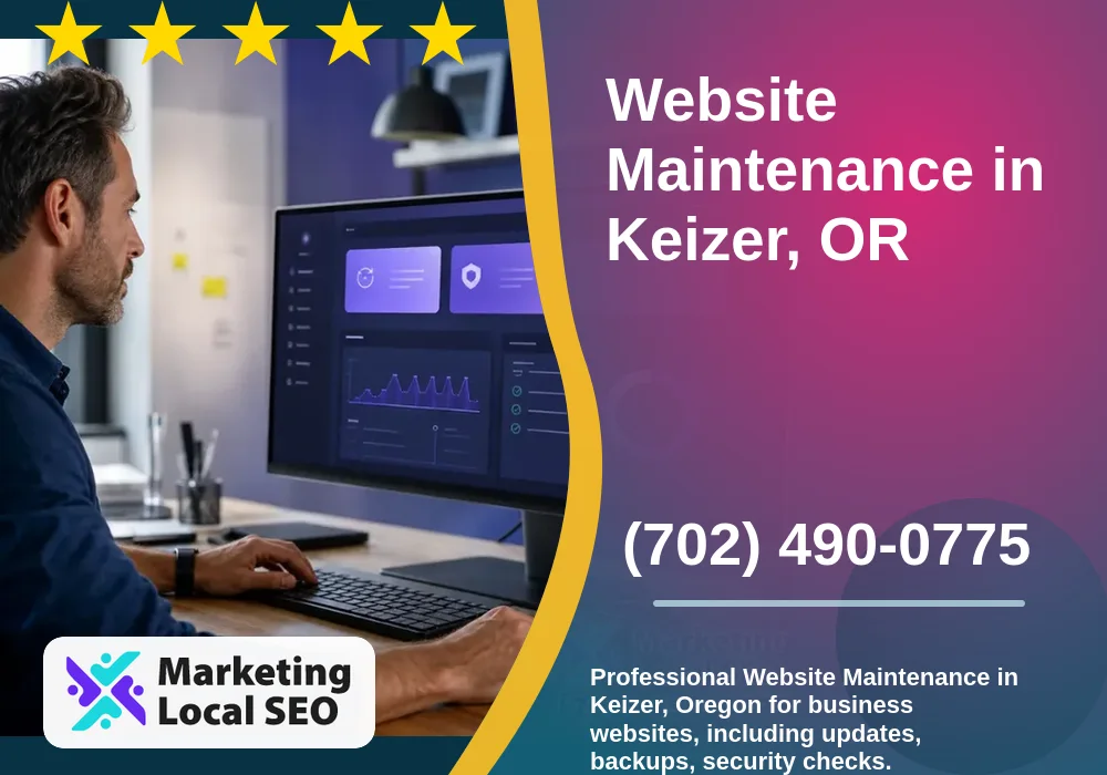 Website Maintenance in Keizer, OR