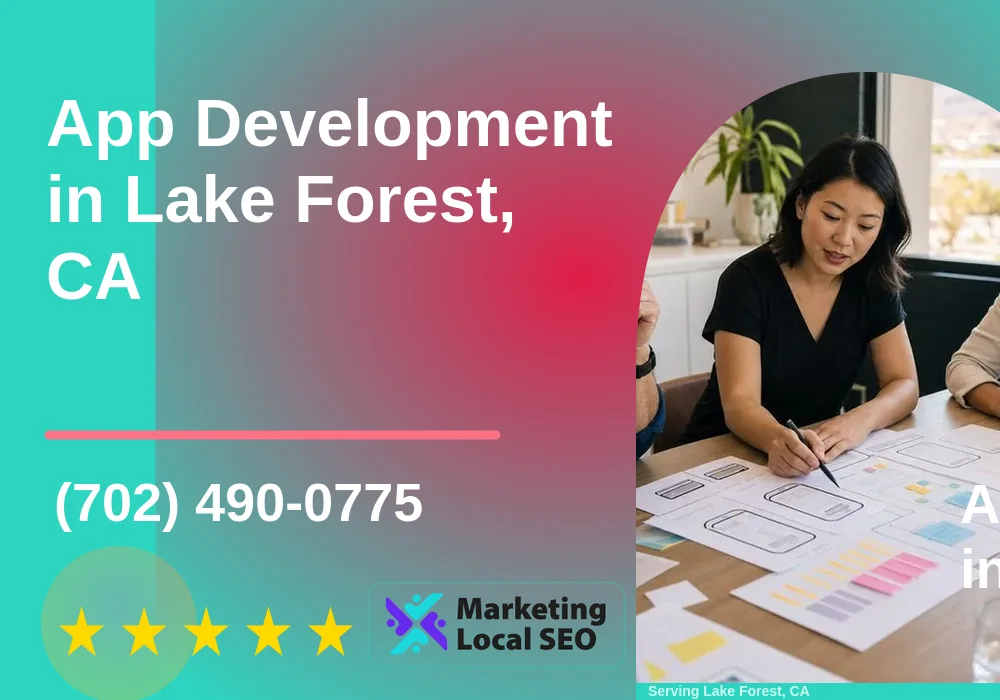 App Development in Lake Forest, CA App Development in Lake Forest, CA