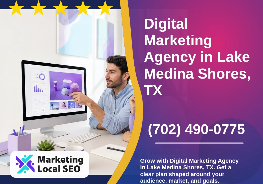 Digital Marketing Agency in Lake Medina Shores, TX