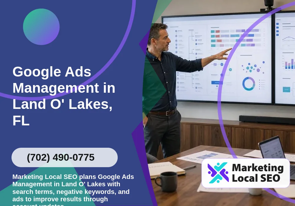Google Ads Management in Land O' Lakes, FL