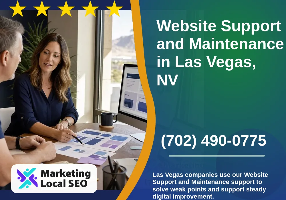 Website Support and Maintenance in Las Vegas, NV