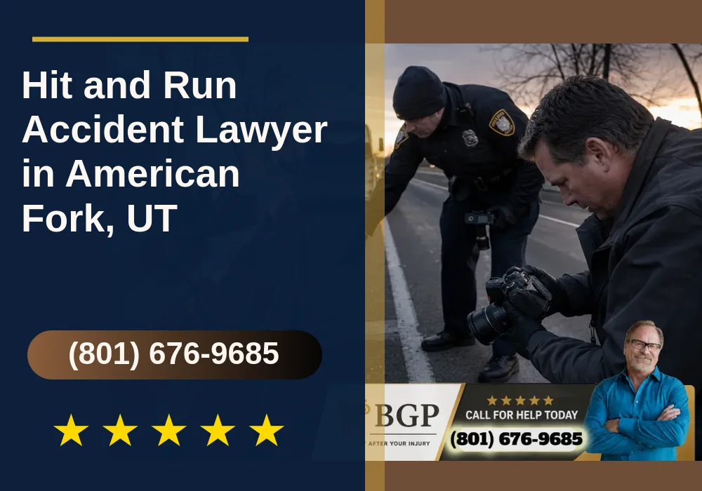 Hit and Run Accident Lawyer in American Fork, UT