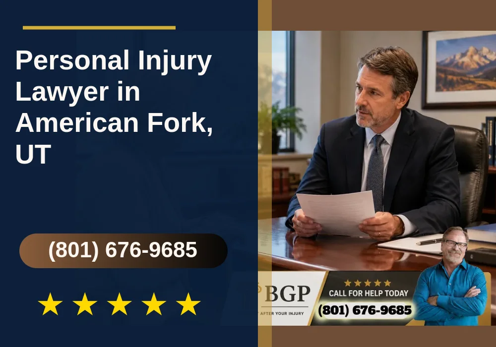 Personal Injury Lawyer in American Fork, UT