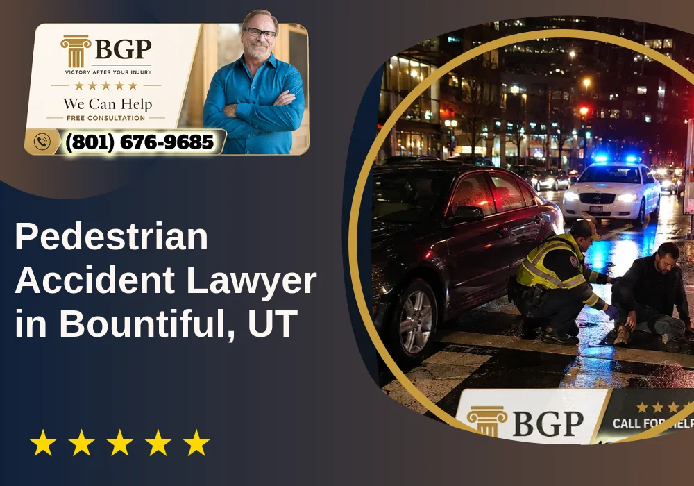 Pedestrian Accident Lawyer in Bountiful, UT