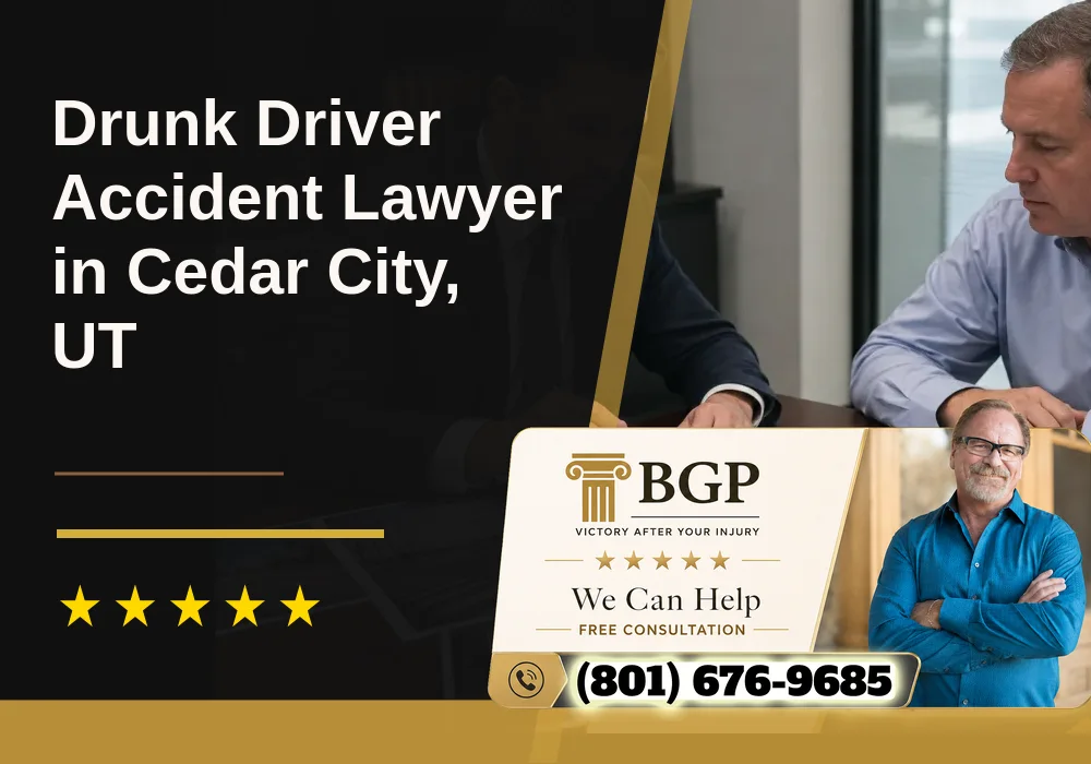 Drunk Driver Accident Lawyer in Cedar City, UT