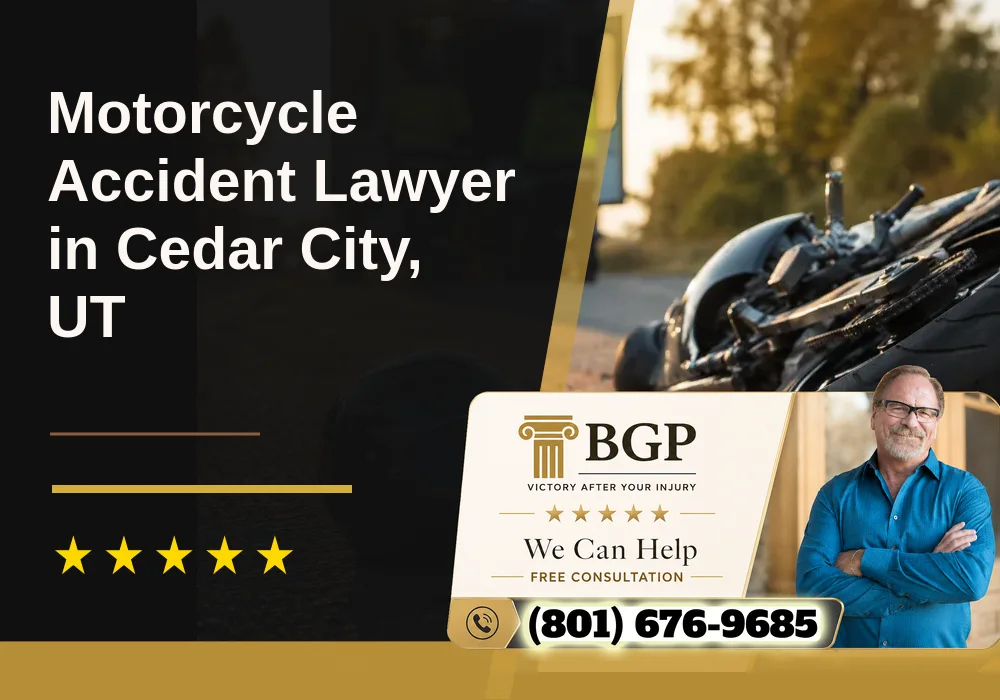 Motorcycle Accident Lawyer in Cedar City, UT