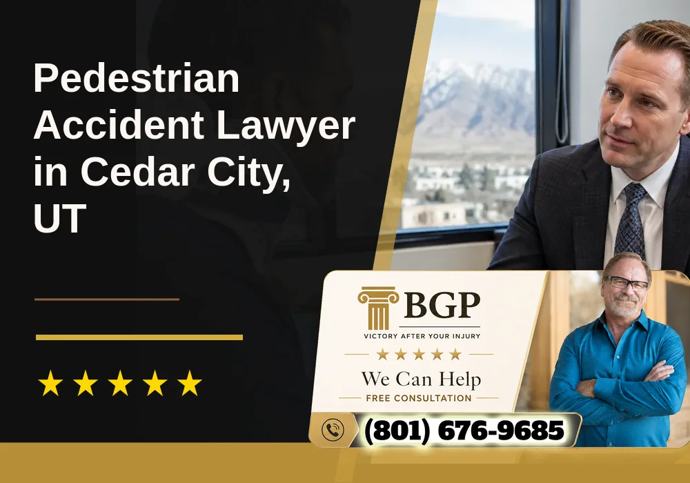 Pedestrian Accident Lawyer in Cedar City, UT