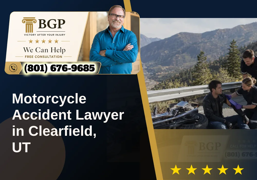Motorcycle Accident Lawyer in Clearfield, UT